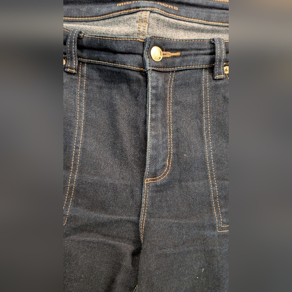 Michael Kors Selma Flare Jeans, size 10, color dark blue - Picture 11 of 16
